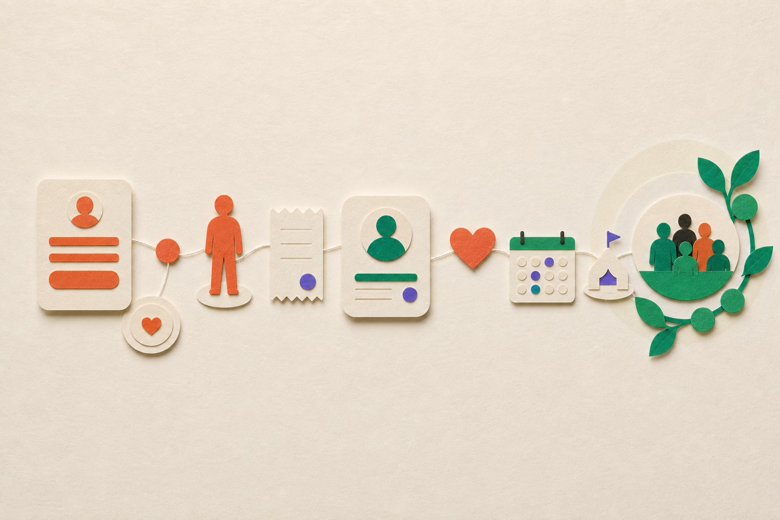 Il percorso di una donazione: dal modulo alla ricevuta, dal grazie all’invito, fino a una comunità che cresce.